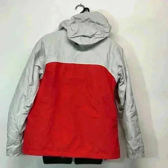 Burton snowboards women’s size small winter coat red and white - Picture 5 of 7